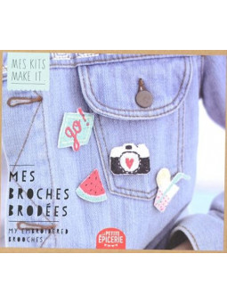 KIT "MES BROCHES BRODEES"